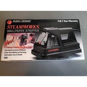 Black & Decker Steamworks Wallpaper Stripper 1200 Tested And Steams. Used